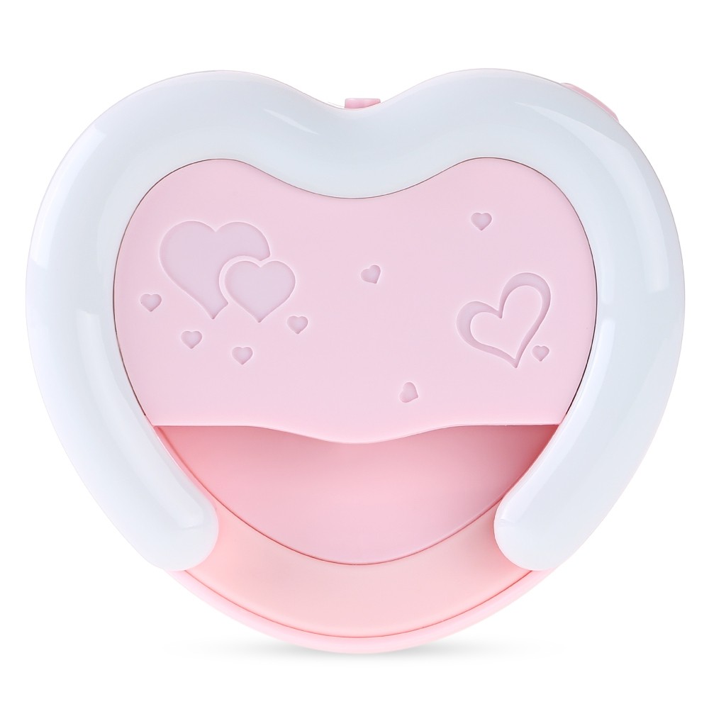 S19 Selfie Ring Light 38 LEDs Rechargeable for Smart Phone Camera