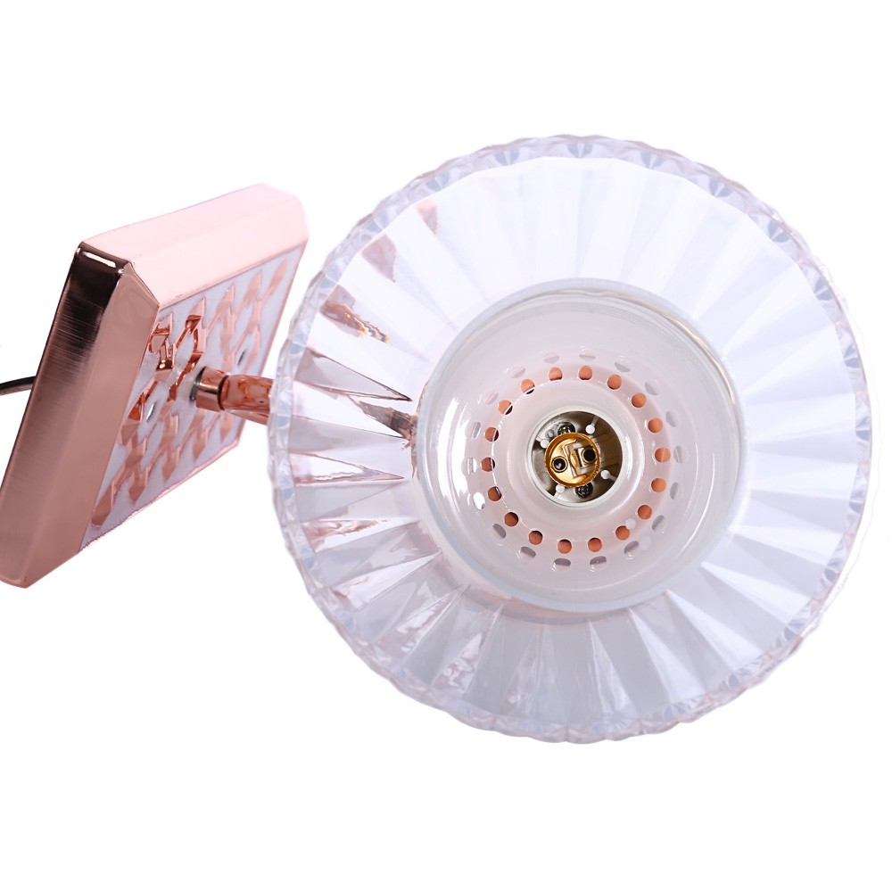 Creative Design E14 LED Wall Lamp Acrylic Lampshade Bedroom Decorate Night Light