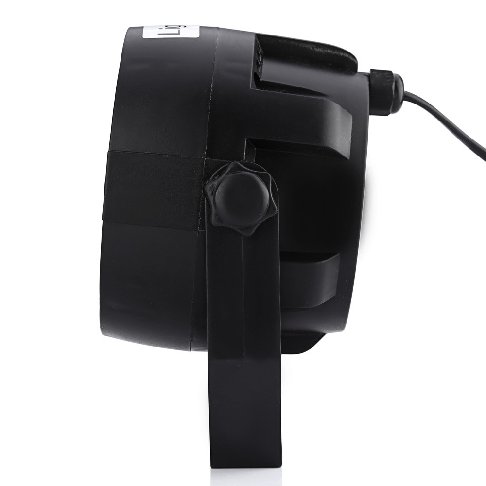 Lightme RGBW 12 LEDs Digital Display Par Light Stage Lamp with Remote Controller
