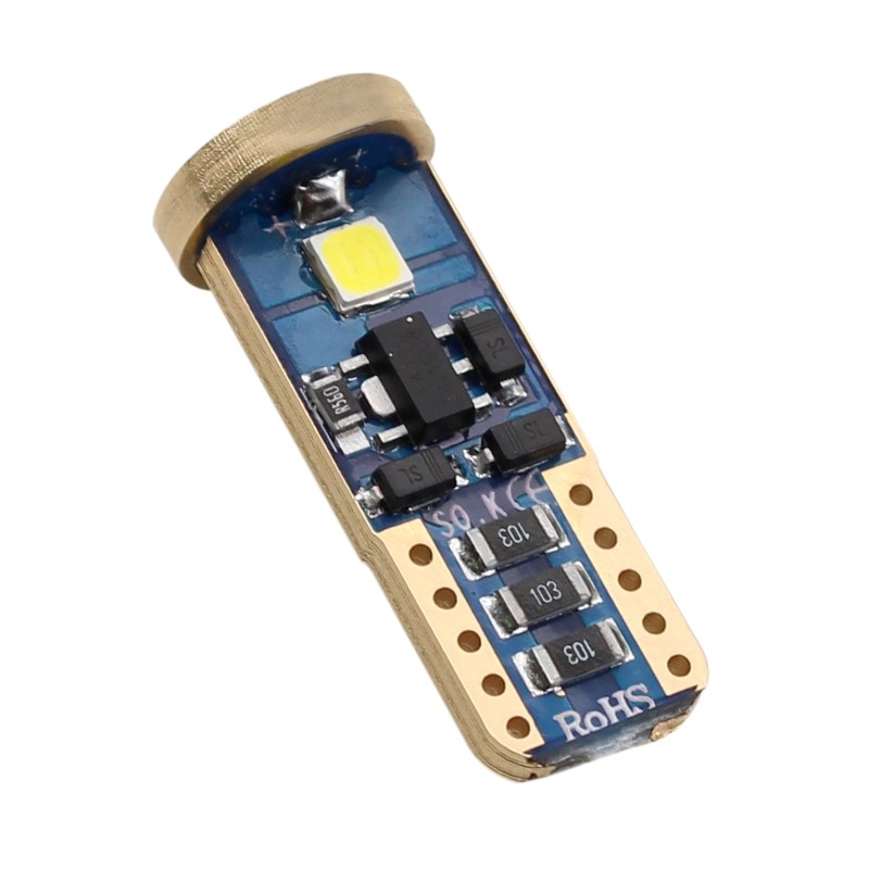 4PCS T10 3030 3SMD Error Free Canbus OSRAM LED White Car Wedge Side Light Bulbs