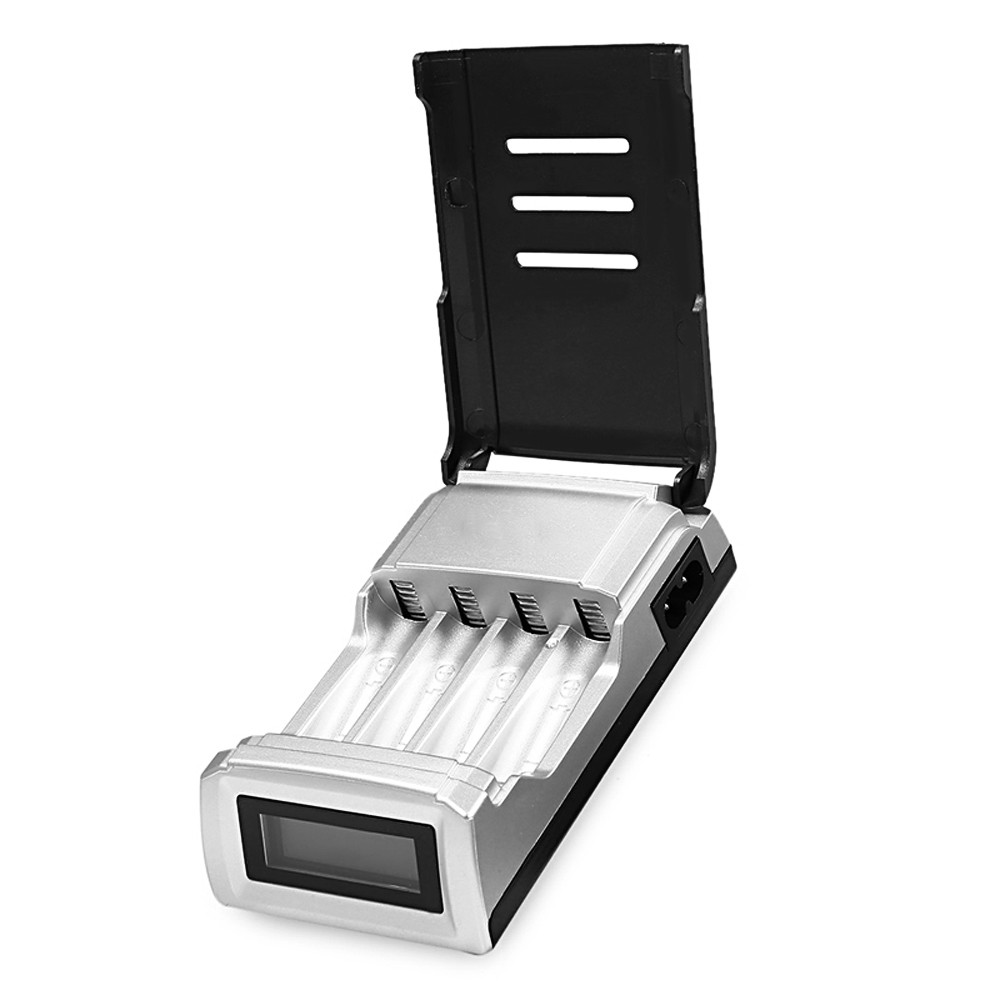 Palo NC05 4 Slots LCD Charger for AA / AAA NiCd NiMh Batteries