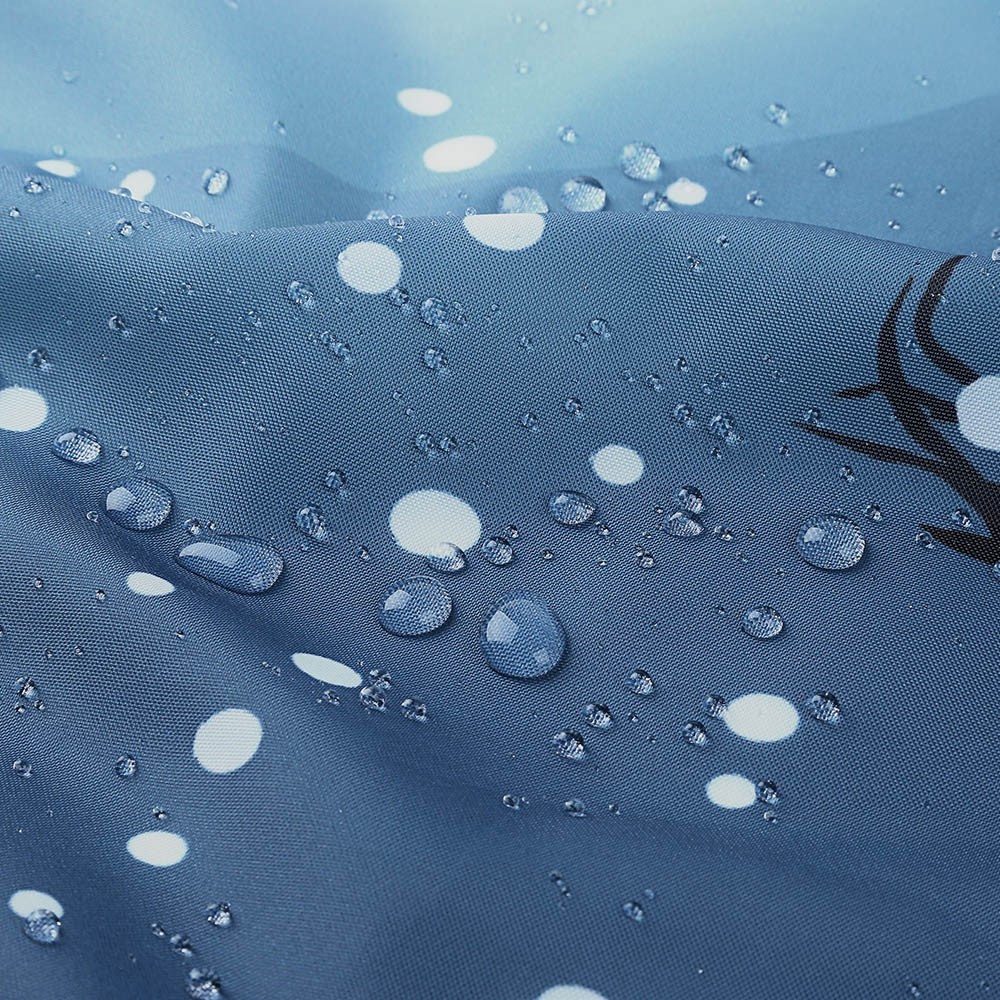 Christmas Snowtree 3D Printing Shower Curtain Waterproof Mildew Resistant Fabric 180 x 180cm