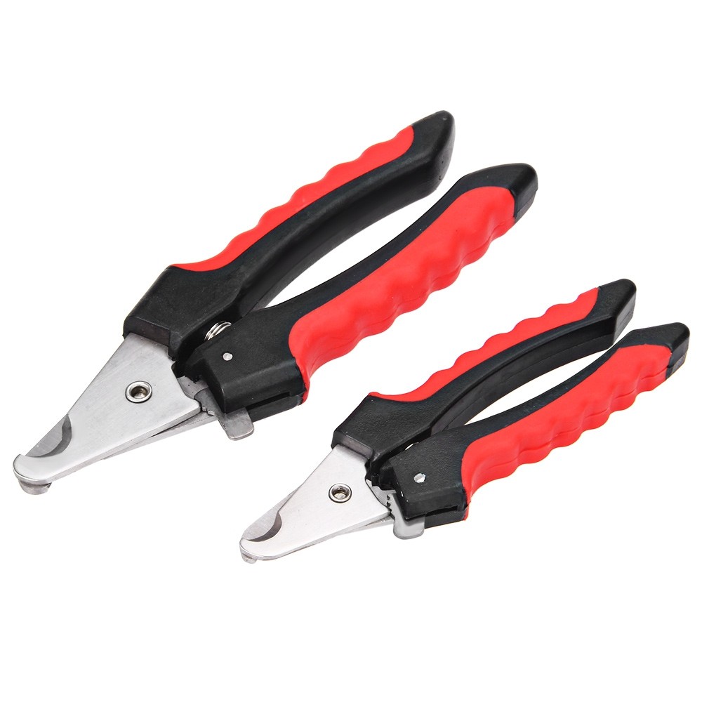 Practical Pet Nail Clipper + File Dog Cat Bird Toenail Pruning Tool Set