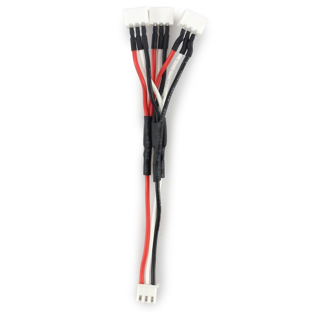 3 in 1 7.4V 2S Battery Connector Adapter Cable for RC Model Car / Quadcopter / Helicopter
