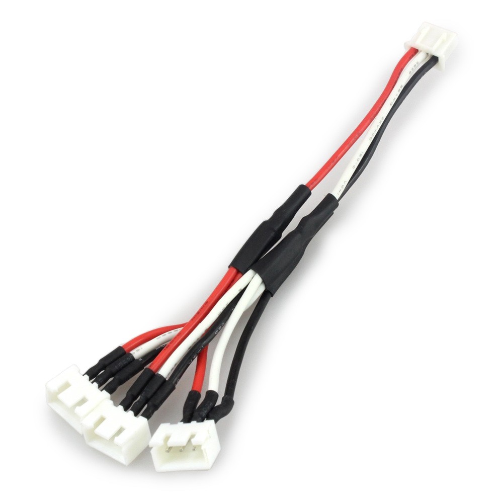 3 in 1 7.4V 2S Battery Connector Adapter Cable for RC Model Car / Quadcopter / Helicopter