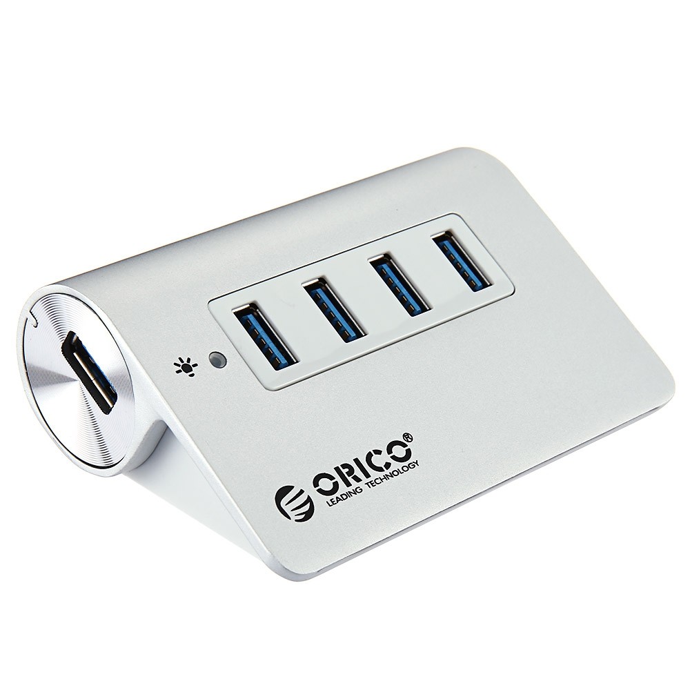 ORICO M3H4 - V1 Aluminum 4 Port USB 3.0 Hub for Smartphones Tablets Laptops Desktops