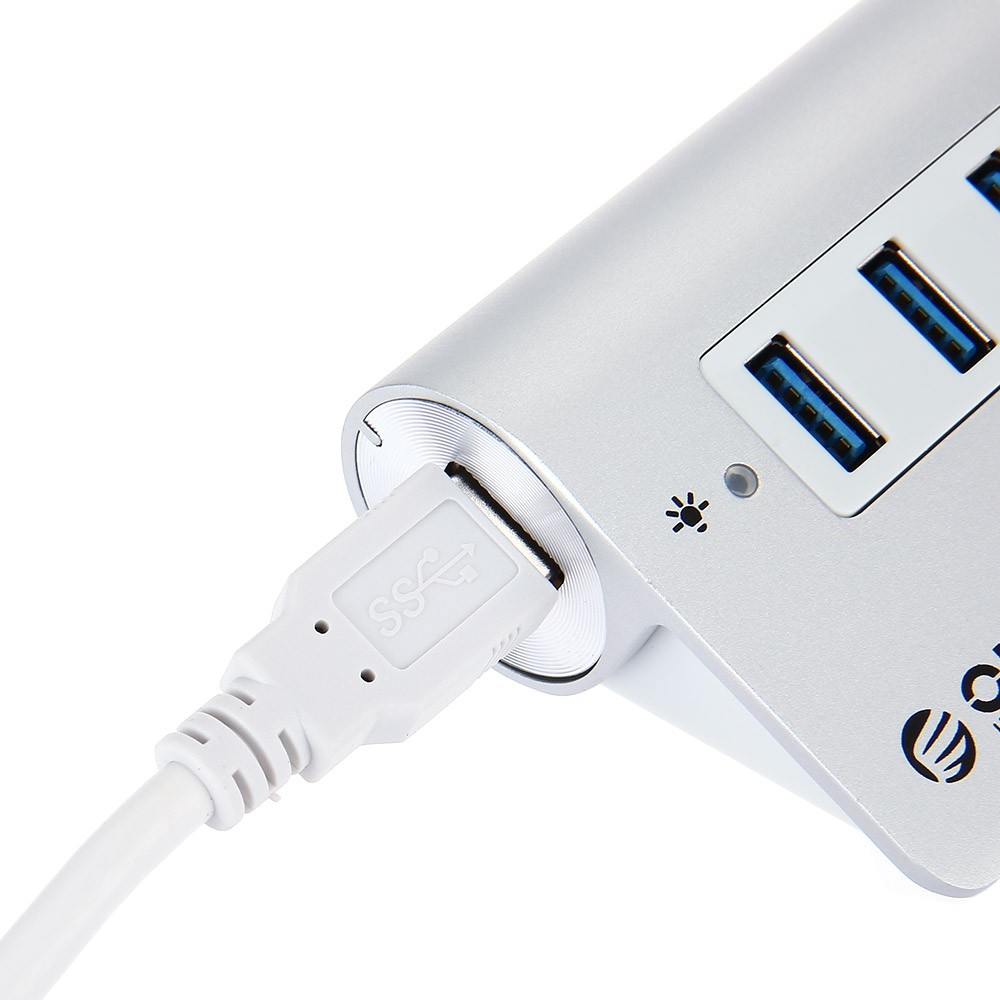 ORICO M3H4 - V1 Aluminum 4 Port USB 3.0 Hub for Smartphones Tablets Laptops Desktops