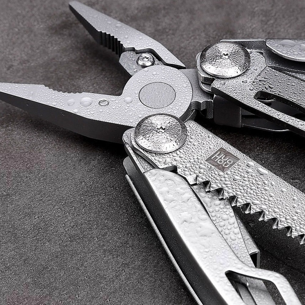 Huohou Multi-function Pocket Folding Knife Hunting Camping Survival Tool