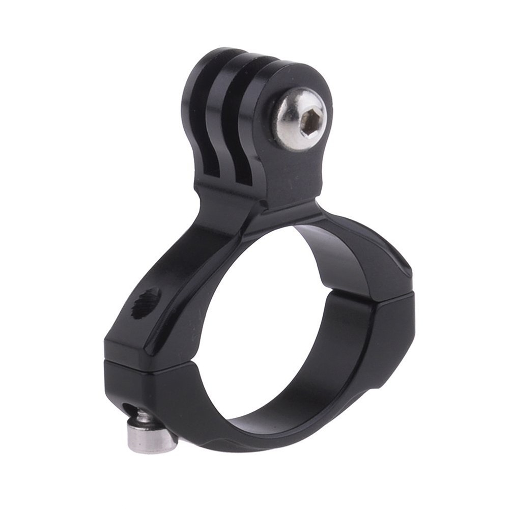 Black Aluminium 31.8mm / 1.3 Bike Bicycle Standard Handlebar Mount Adapter Accessory for GoPro Hero 1 / 2 / 3 / 3+ / 4