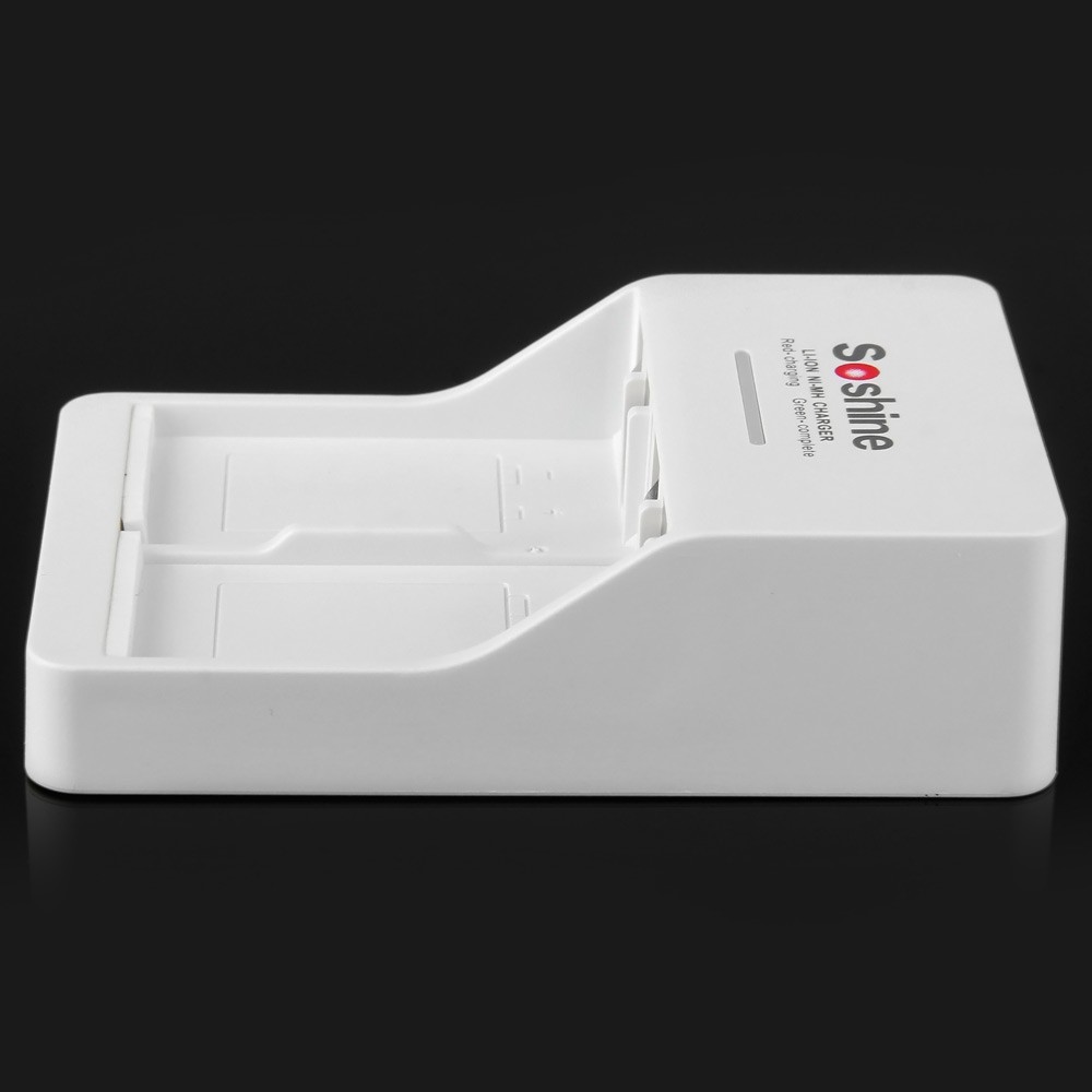 Soshine V1 9V Li-ion Ni-MH Battery Charger with 2 Slot - 250V