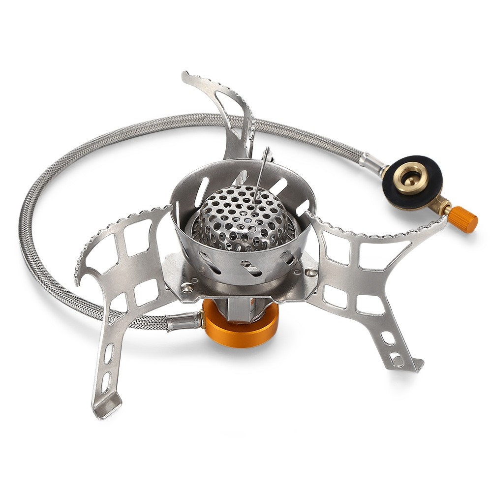 Outdoor Portable Folding Windproof Split Stove Camping Gas Burner