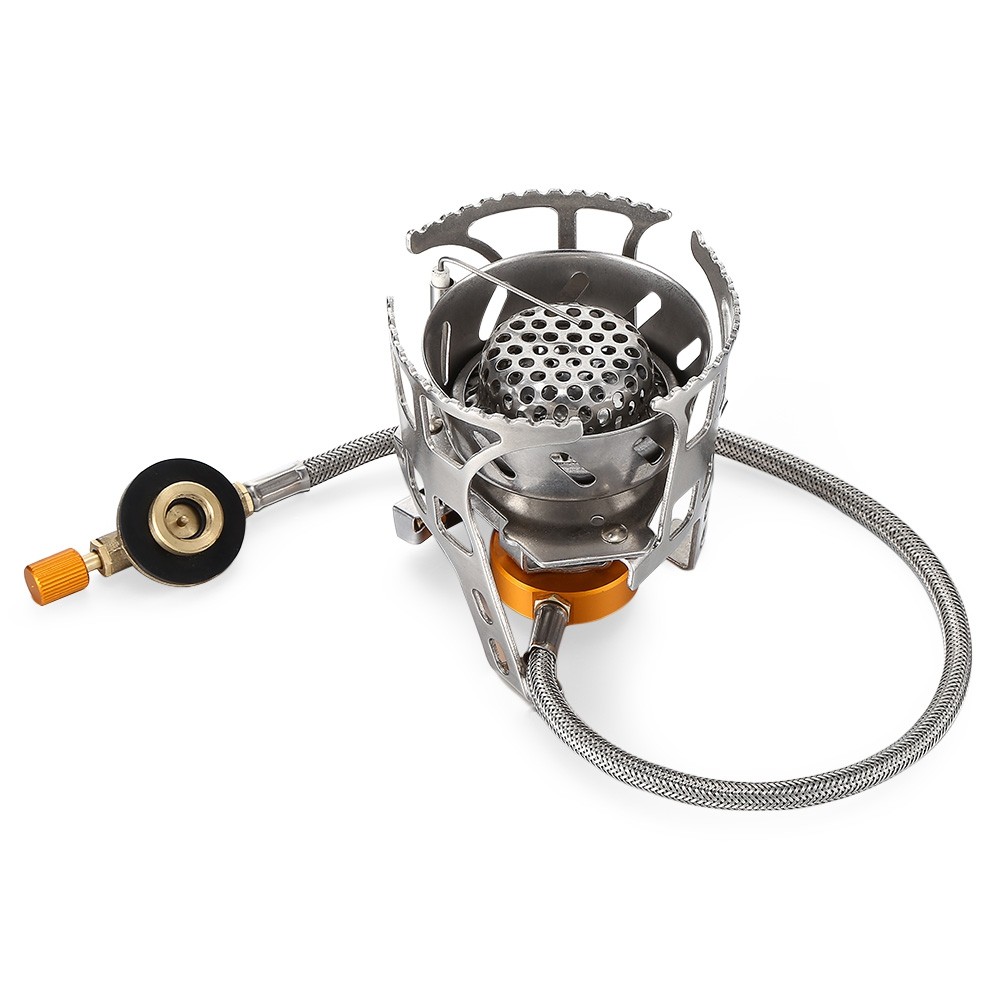 Outdoor Portable Folding Windproof Split Stove Camping Gas Burner