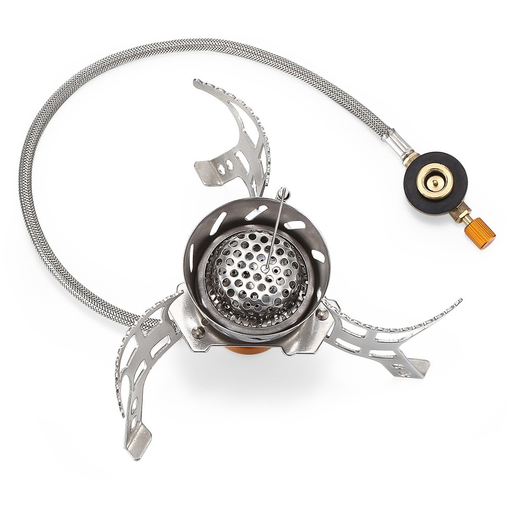 Outdoor Portable Folding Windproof Split Stove Camping Gas Burner