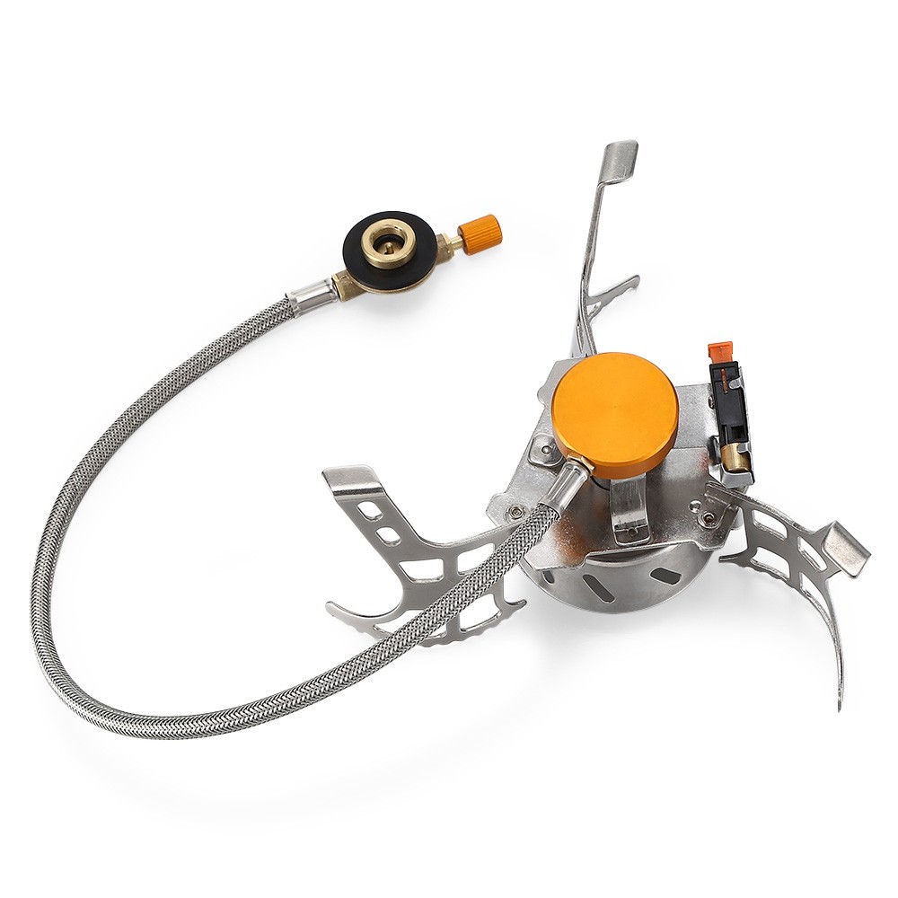 Outdoor Portable Folding Windproof Split Stove Camping Gas Burner