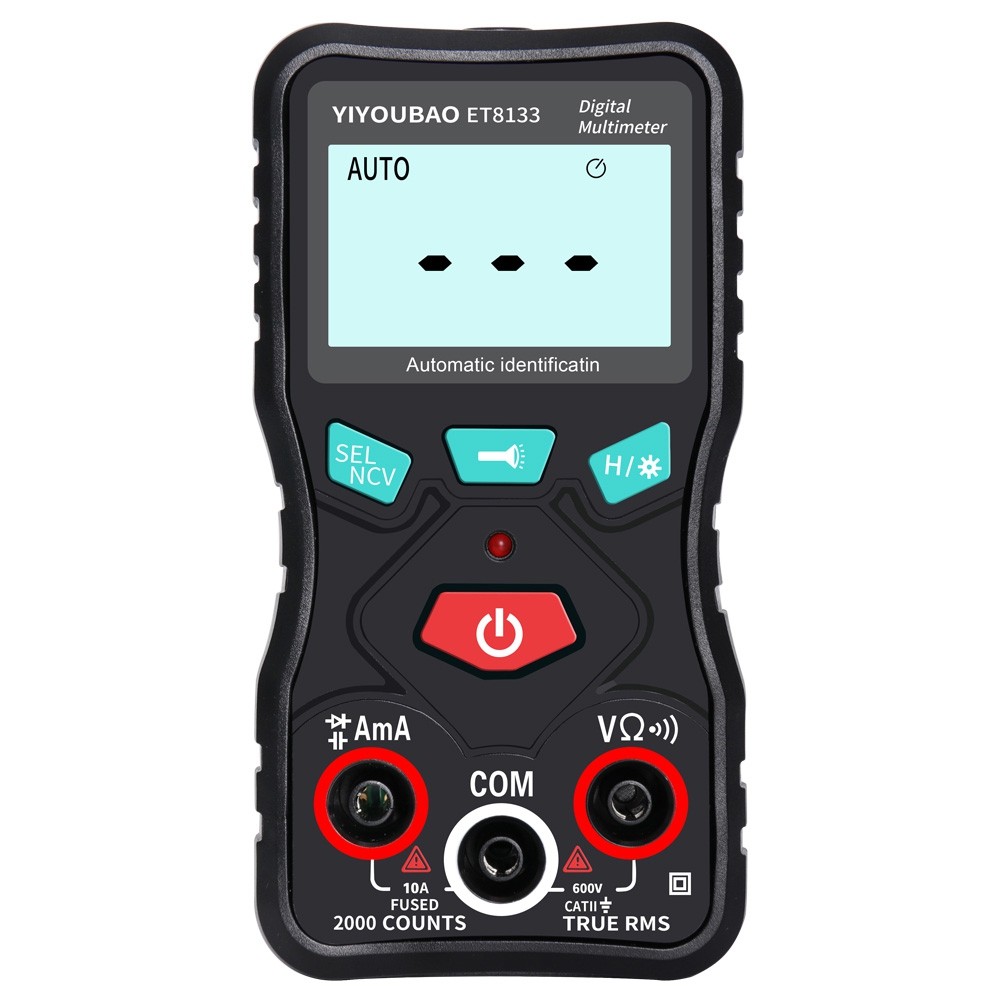 ET8133 Fully Automatic Identification Multimeter Voltage Diode High Current Capacitor Buzzer
