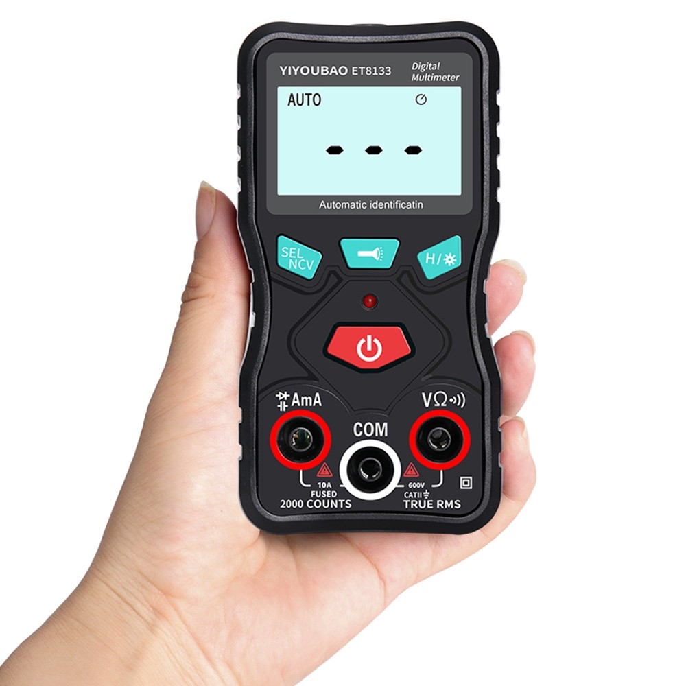 ET8133 Fully Automatic Identification Multimeter Voltage Diode High Current Capacitor Buzzer