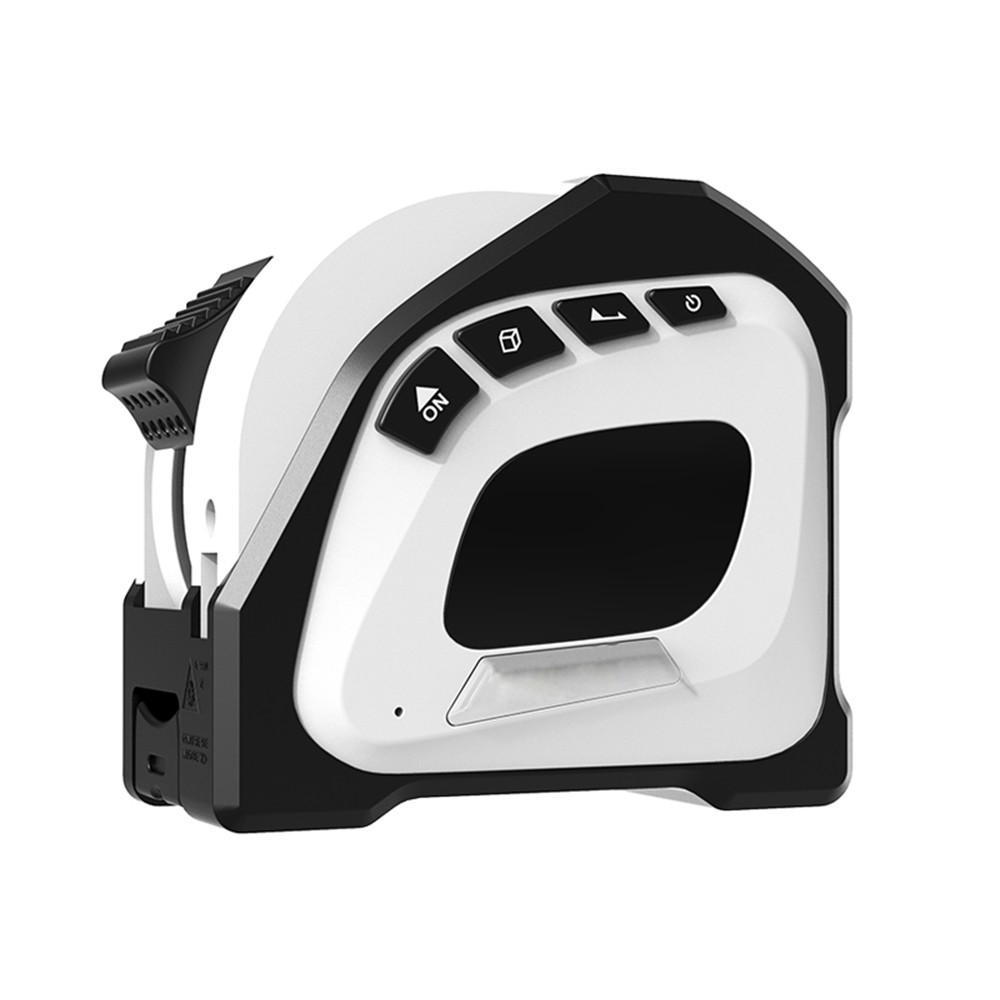 2 in 1 Digital Laser Rangefinder Tape Measure Measuring Tool with LCD Display