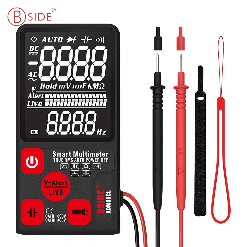BSIDE ADMS9CL Digital Multimeter Intelligent Ultra-thin Large Screen Display