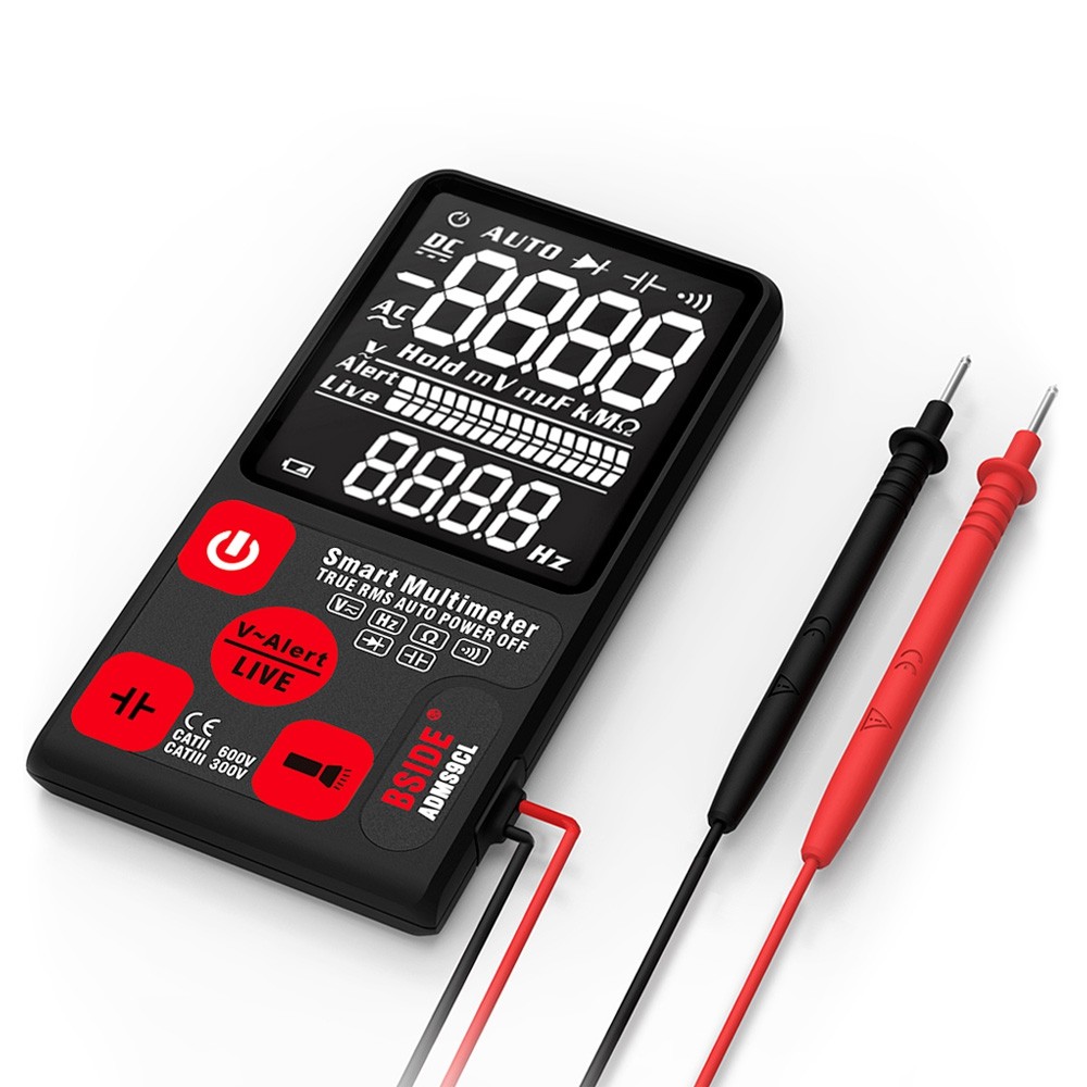 BSIDE ADMS9CL Digital Multimeter Intelligent Ultra-thin Large Screen Display