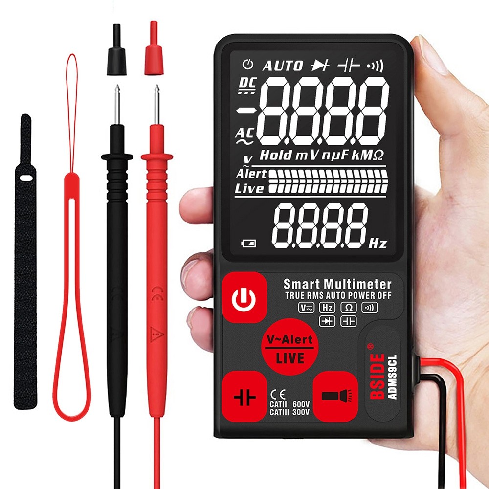 BSIDE ADMS9CL Digital Multimeter Intelligent Ultra-thin Large Screen Display