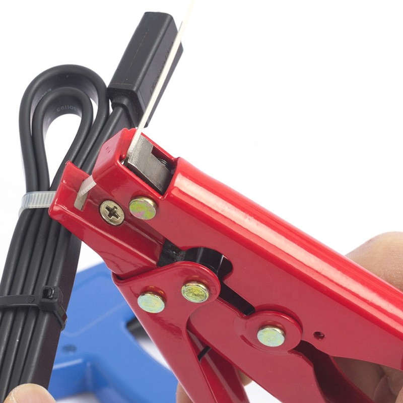 2.4 - 9mm Heavy Duty Cable Zip Tie Tool Automatic Tension Cut off Gun