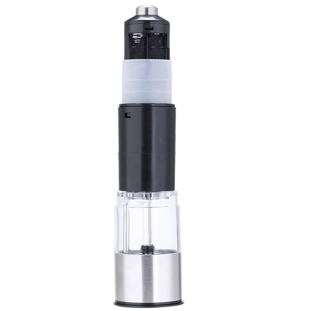 Electric Stainless Steel Pepper Spice Grinder Seasoning Mill Kitchen Tool