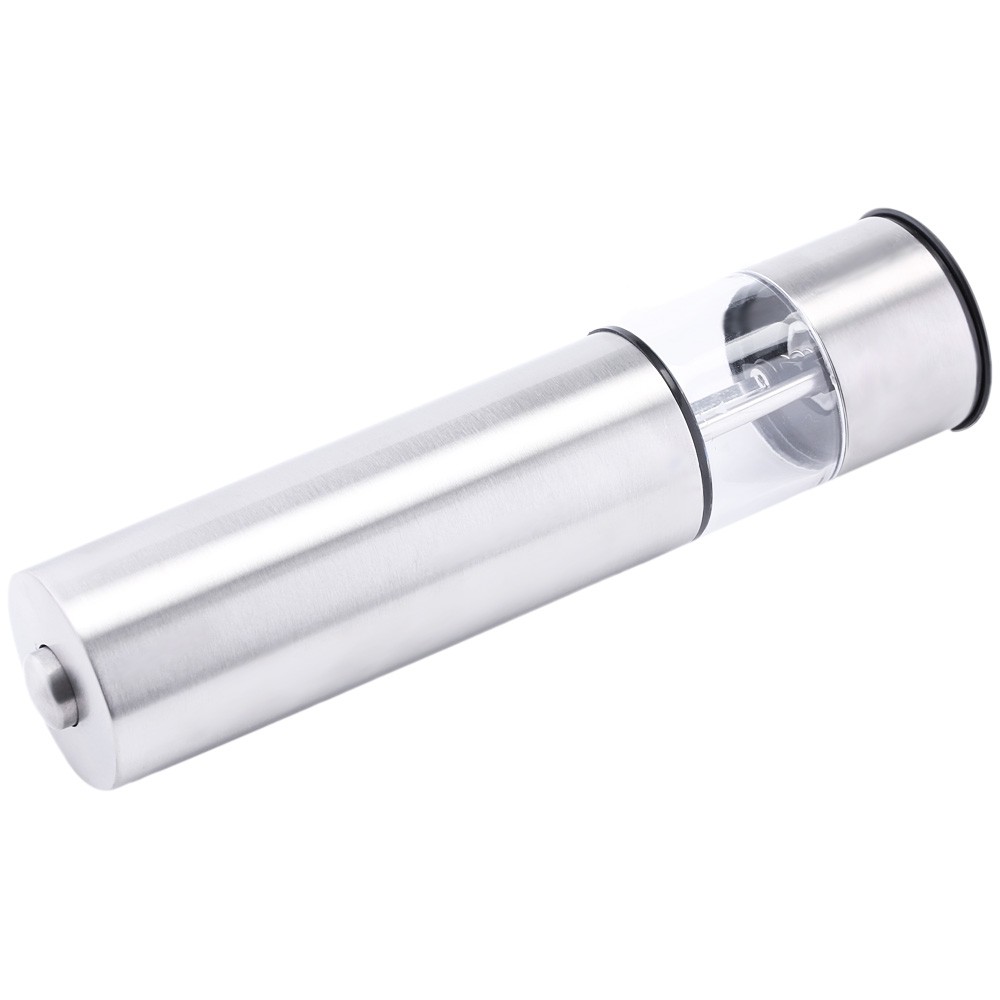 Electric Stainless Steel Pepper Spice Grinder Seasoning Mill Kitchen Tool