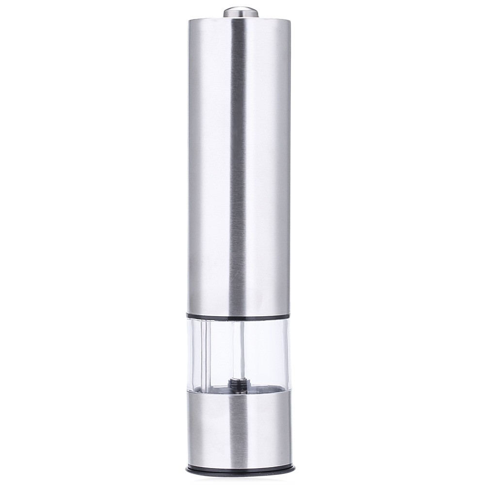 Electric Stainless Steel Pepper Spice Grinder Seasoning Mill Kitchen Tool