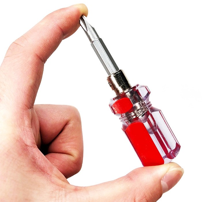 Dual Purpose Slotted / Phillips Screwdriver Expansion Cross / Word Ratchet Manual Hardware Tools