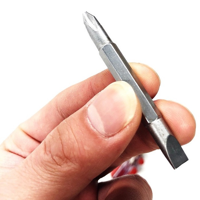 Dual Purpose Slotted / Phillips Screwdriver Expansion Cross / Word Ratchet Manual Hardware Tools