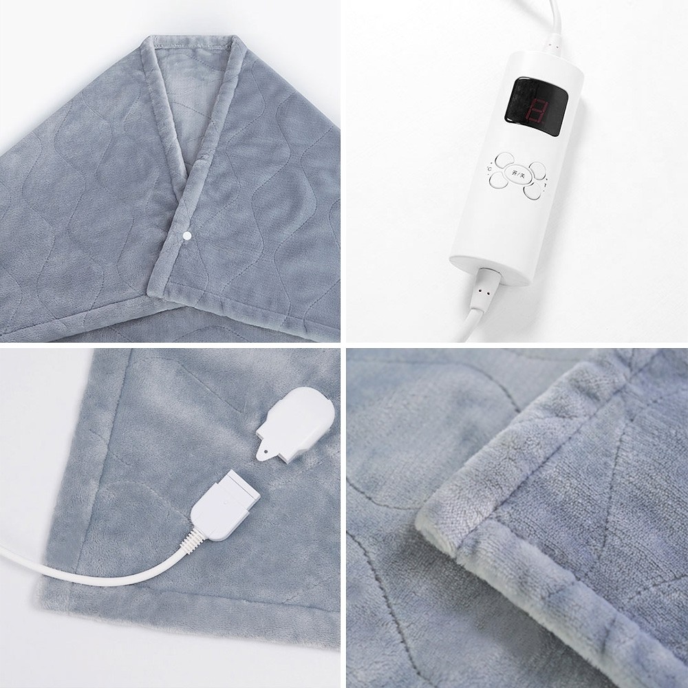 qindao Electric Flannel Blanket with 6 Temperature Settings