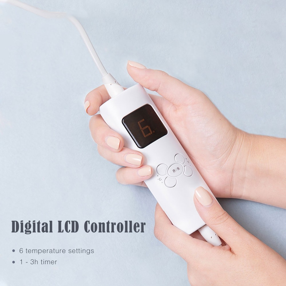 qindao Electric Flannel Blanket with 6 Temperature Settings