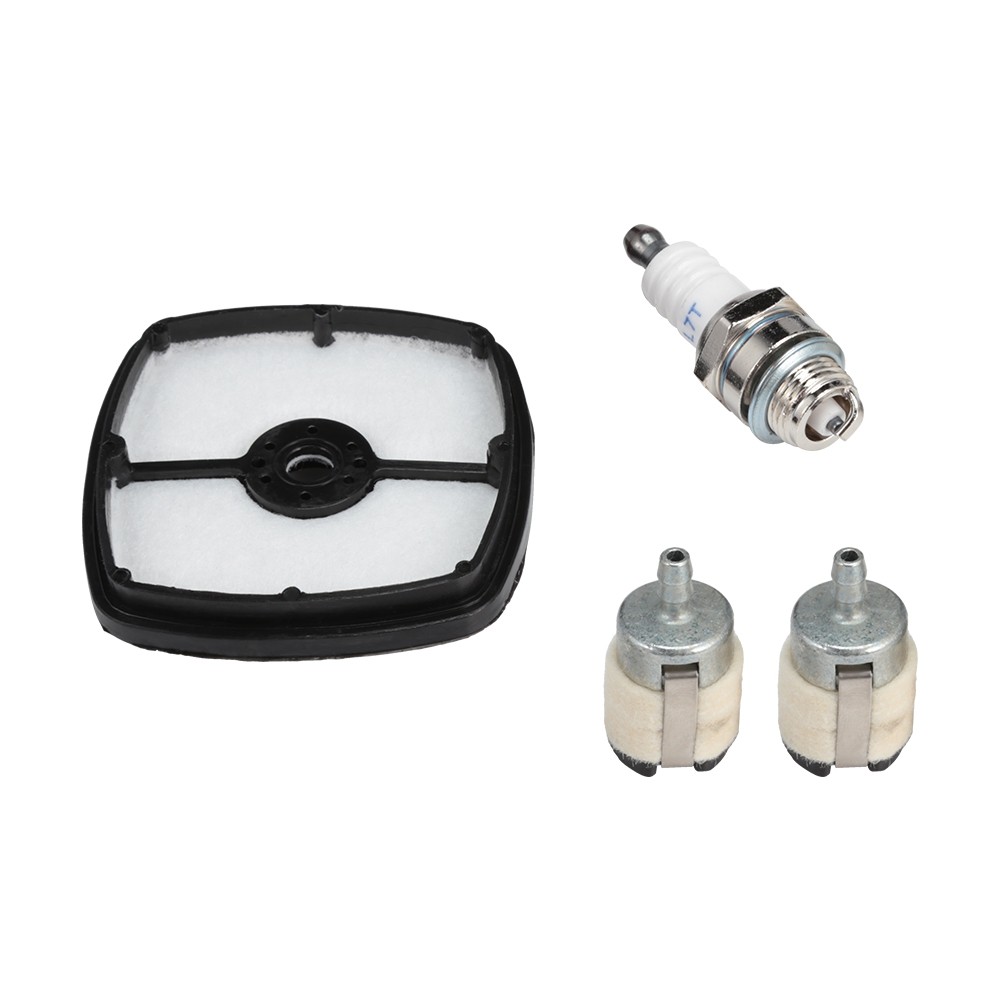 Air Fuel Filter Spark Plug Replacement Parts Set for Echo SRM210 / SRM225 Trimmer