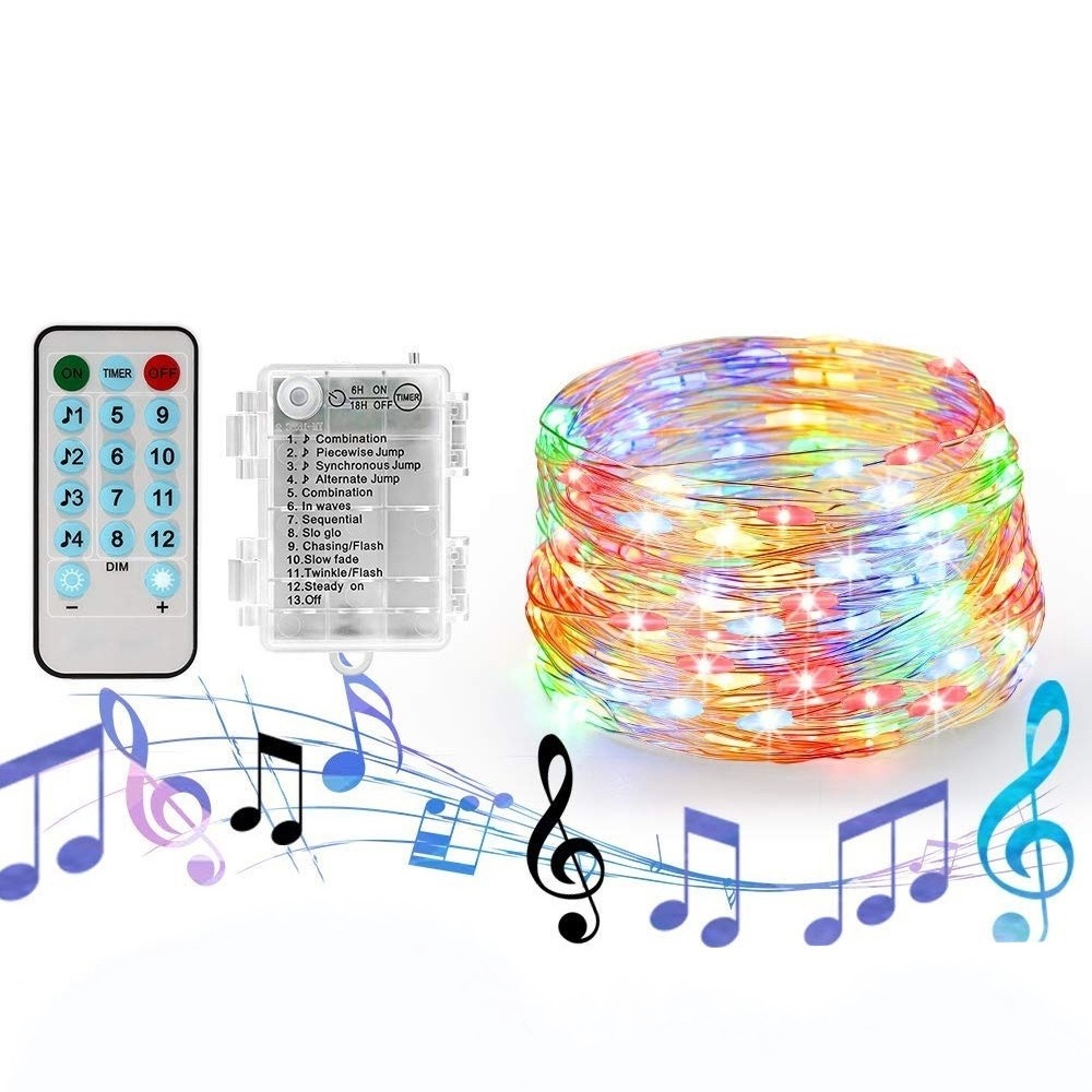 Battery Box 20 Meters Light String 200 LED Waterproof Creative Party Christmas
