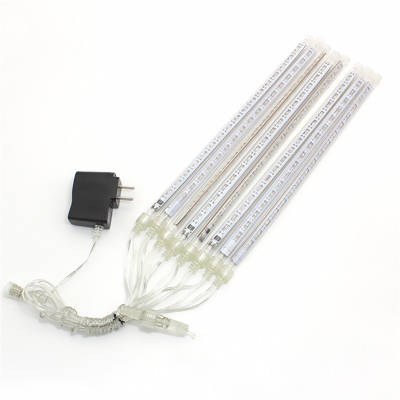 Meteor Shower Rain Lights 30CM 8 Tubes Cascading Lights for Wedding Christmas