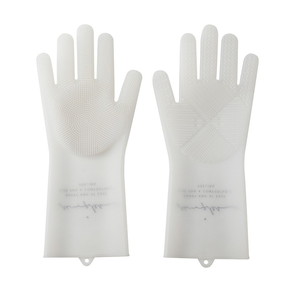Latex Gloves for Washing Dishes Intensive Brush Head Nordic Pattern