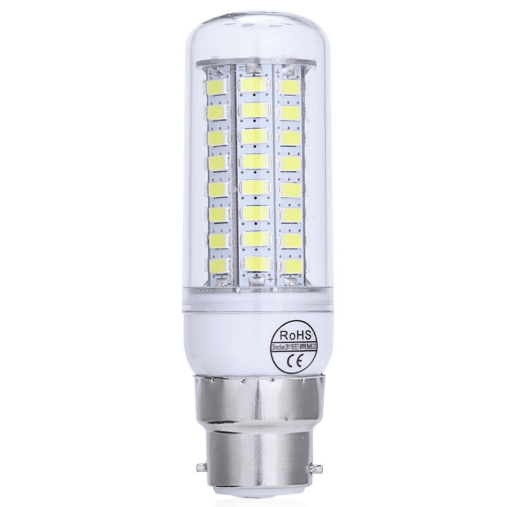AC 220V B22 6W 550 - 600LM SMD 5730 LED Corn Bulb Light with 69LEDs