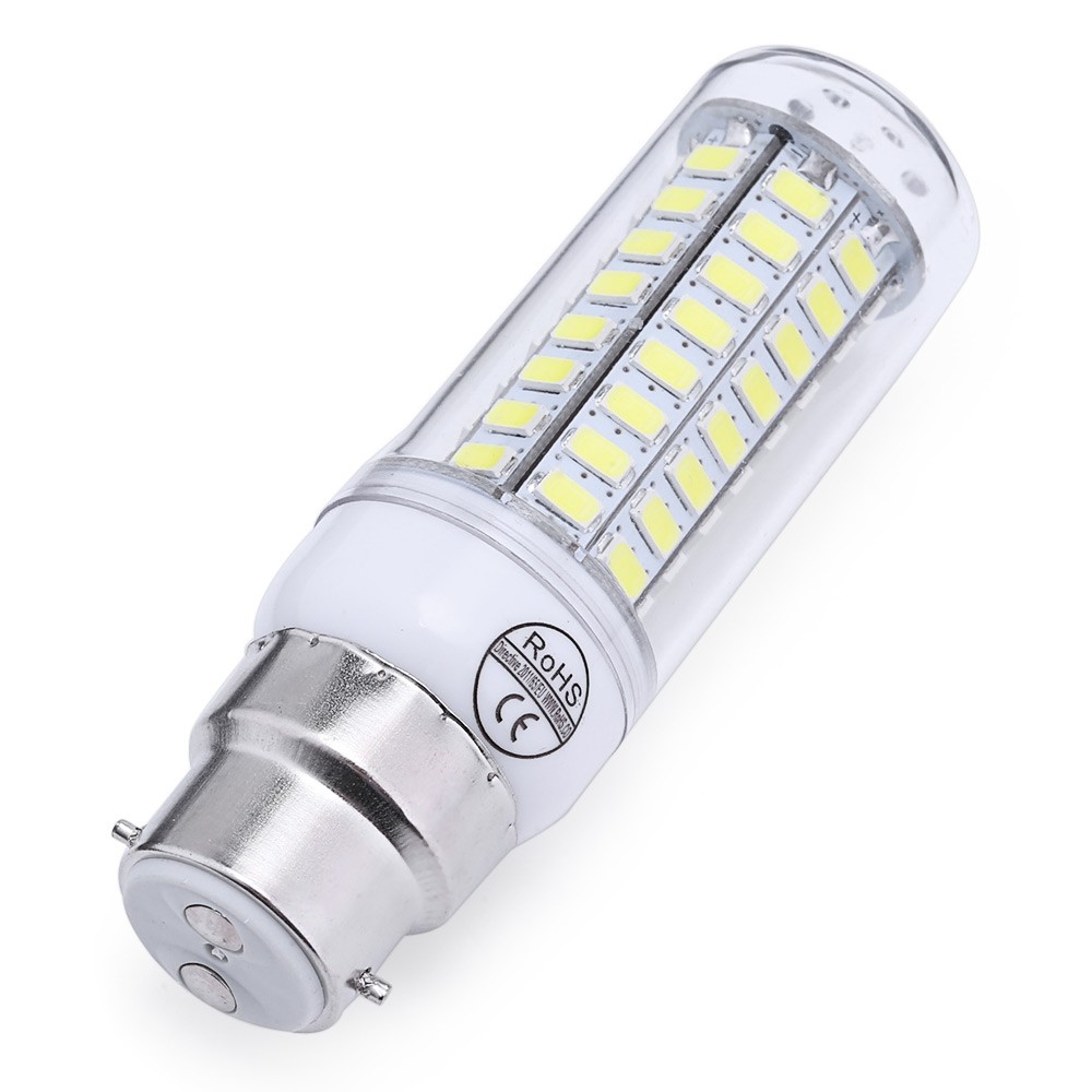 AC 220V B22 6W 550 - 600LM SMD 5730 LED Corn Bulb Light with 69LEDs