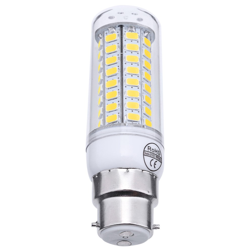 AC 220V B22 6W 550 - 600LM SMD 5730 LED Corn Bulb Light with 69 LEDs