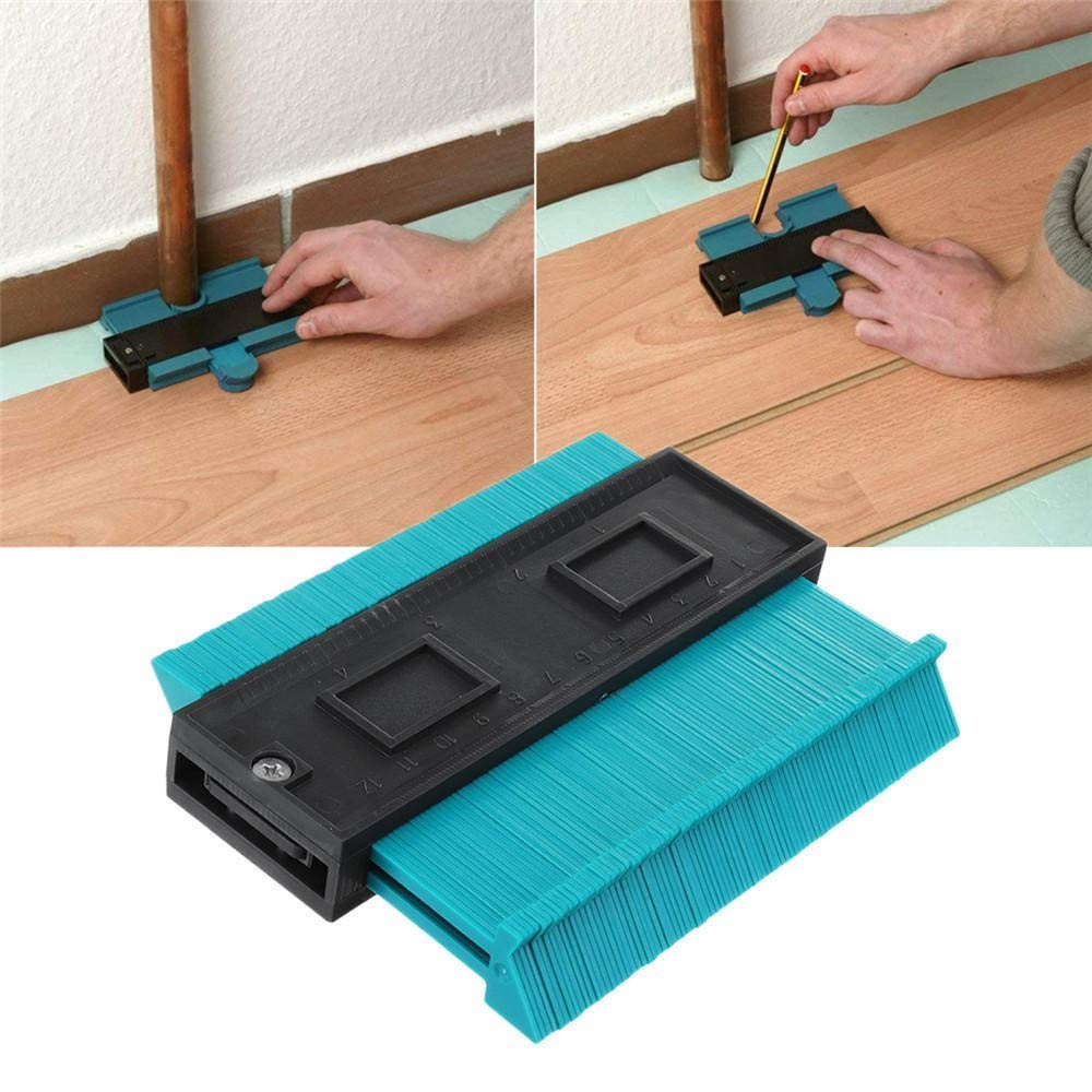 Contour Profile Gauge Multifunctional Woodworking Irregular Ruler Tool