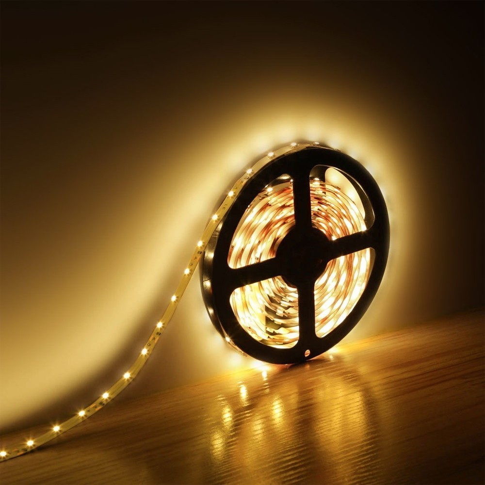 ZDM 5M 2835 LED Light Strip No-waterproof DIY Christmas Holiday Indoor Party 12V
