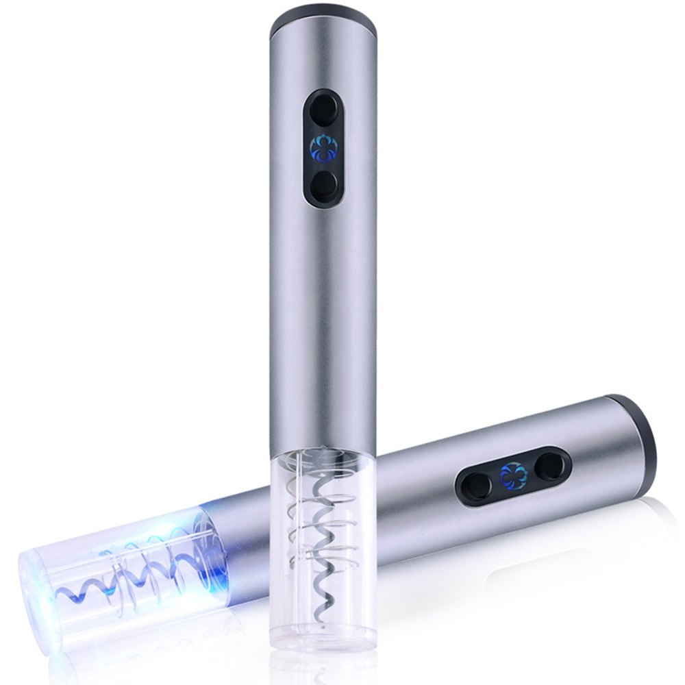 Electric Wine Opener Battery Powered Automatic Corkscrew with Foil Cutter