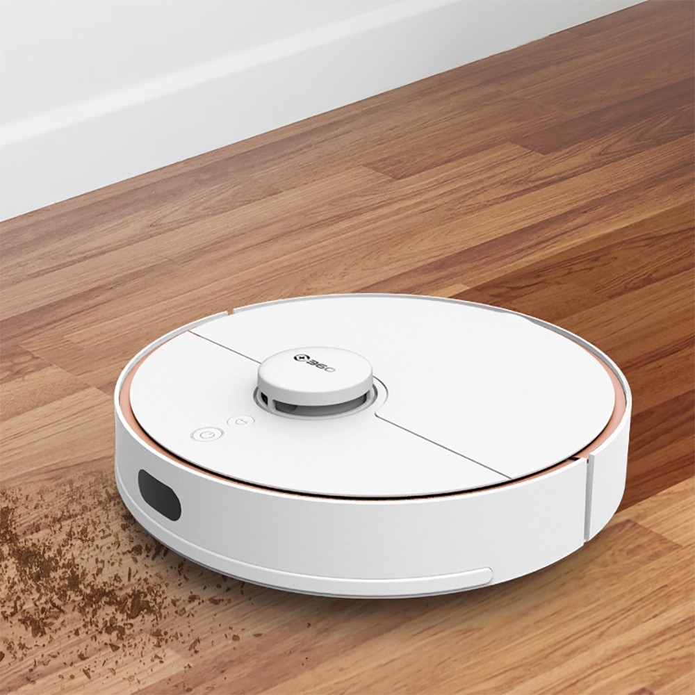 360 S7 Laser Navigation Slam Route Planning 2000Pa Large Suction Ultra-quiet Map Memory Sweeping Floor Mopping Robot International Version