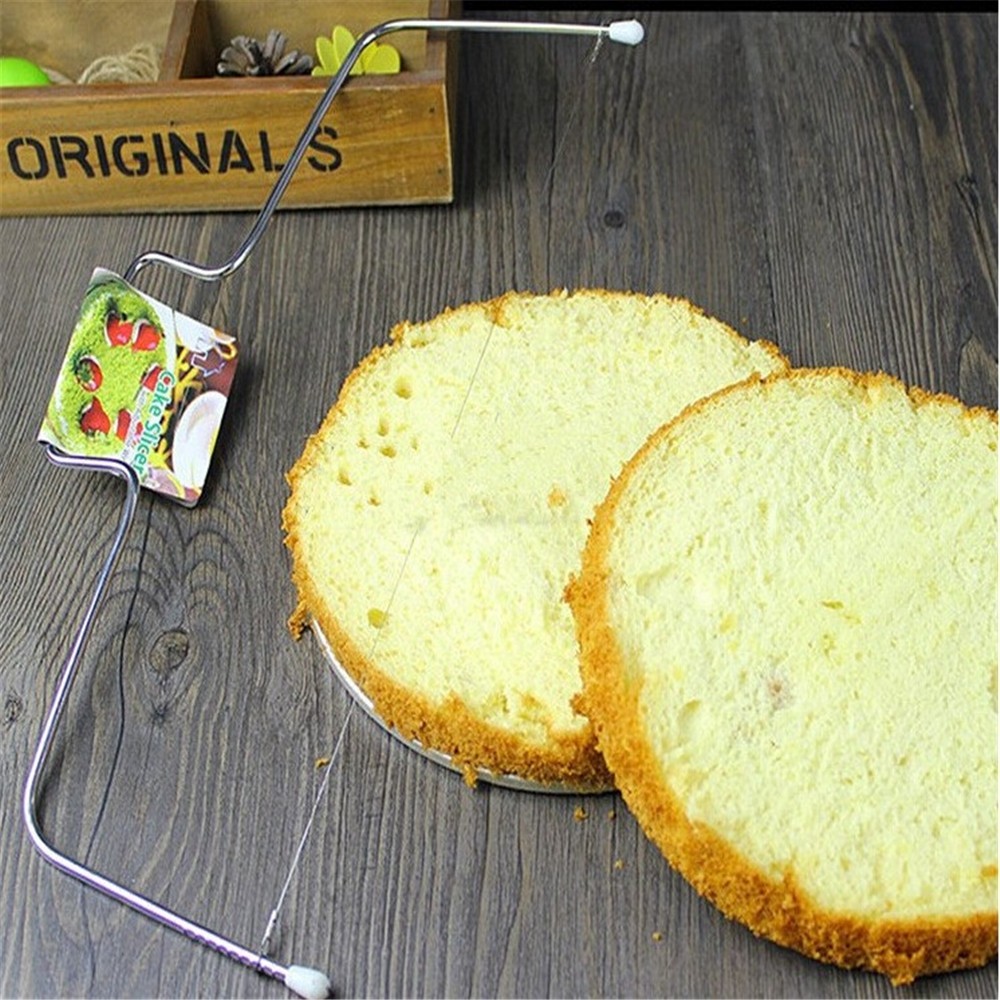 New Stainless Steel Cake Adjustable Single Row Bread Cutter Kitchen Baking Tools