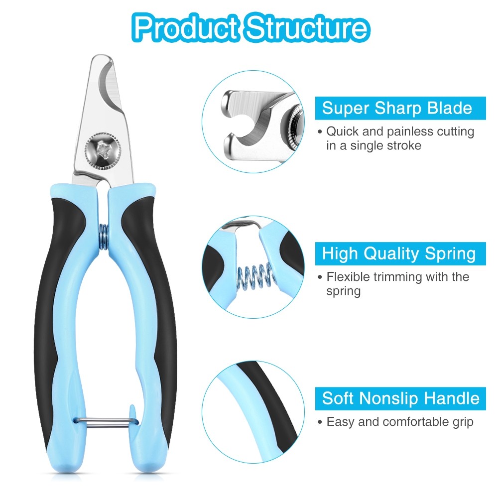 Sinypet Q - 004 Pet Nail Clipper for Small Dogs & All Sizes of Cats