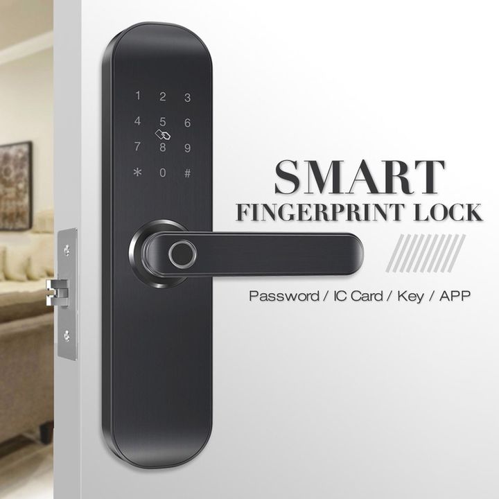 PINEWORLD Q202 Smart Fingerprint Lock Password / IC Card / Key / APP