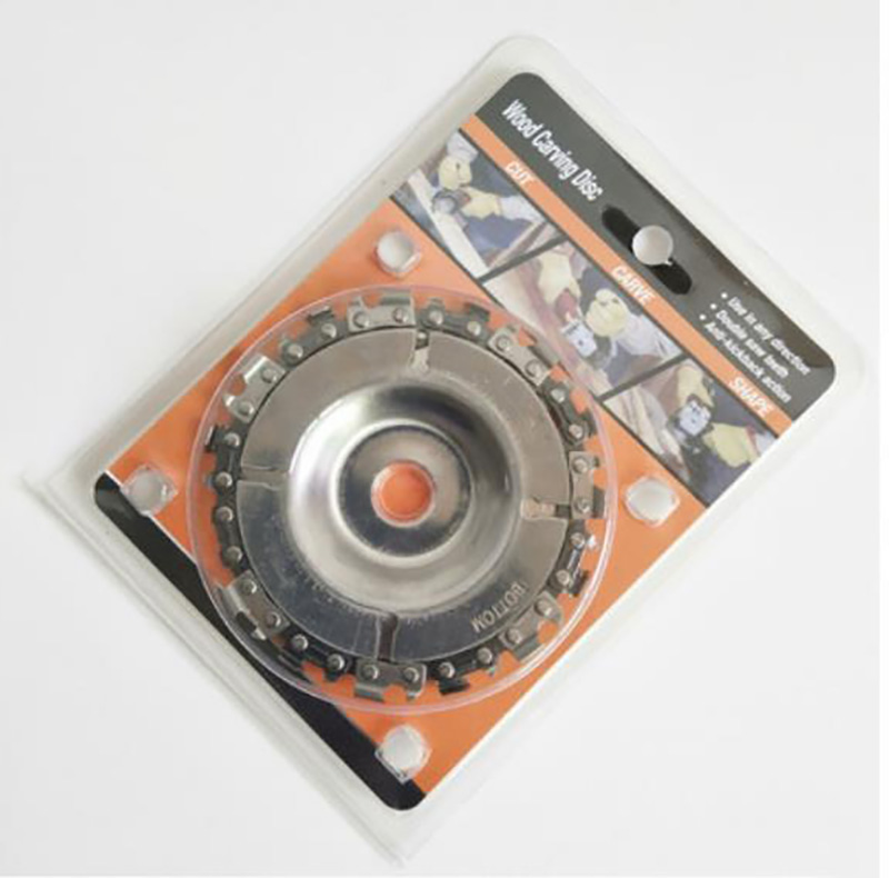 Chain plate for corner grinding Woodworking chain plate 4-inch wood slotting saw blade accessories