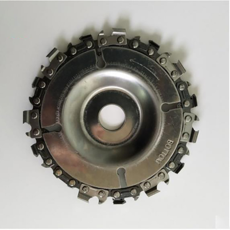 Chain plate for corner grinding Woodworking chain plate 4-inch wood slotting saw blade accessories