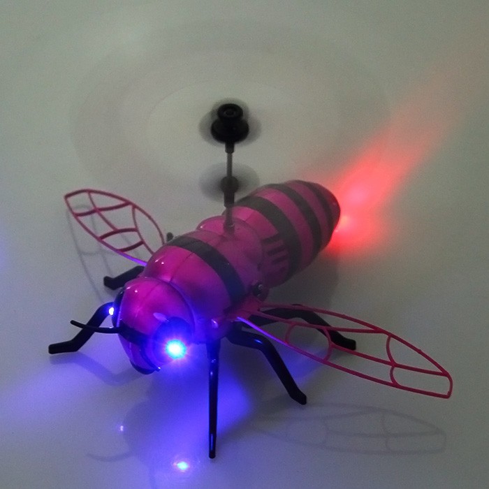 JIEJIE Tiny IR RC Superbee Helicopter Twin-blade Above 8 Year No.2000