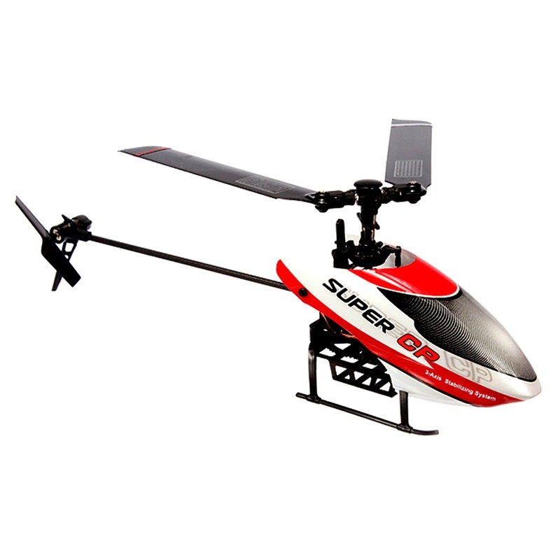 Walkera Super CP 6CH 3D Flybarless 3-axis Gyro RC Helicopter Toy Gift for Children